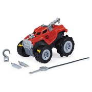 The Animal Interactive Unboxing Toy Truck with Retractable Claws, Lights and Sounds