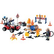Playmobil Advent Calendar Construction Site Fire Rescue 76pc 9486