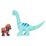 Paw Patrol Dino Rescue Zuma And Brontosaurus Figure Set