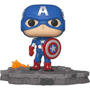 Funko Pop Marvel Avengers Assemble Captain America Deluxe #589 