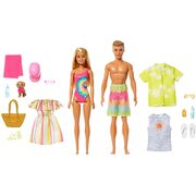 Barbie and Ken Convertible Car and Pool Gift Set