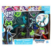 My Little Pony Guardians of Harmony Queen Chrysalis v. Spike the Dragon