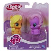 Playskool Friends My Little Pony Figure Two-Pack Applejack and Daisy Dreams