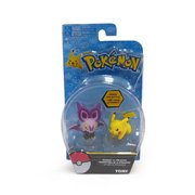 TOMy Pokemon Battle Action Figure, Pikachu vs Noibat