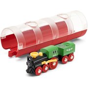 Brio World Steam Train & Tunnel 3pc 33892