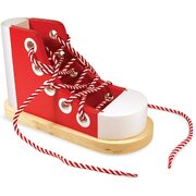 Melissa & Doug Wooden Lacing Sneaker