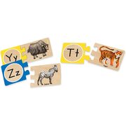 Melissa & Doug Self-Correcting Wooden Alphabet Puzzles