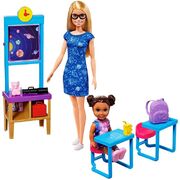 Barbie Space Discovery Science Classroom Playset with Student Small Doll