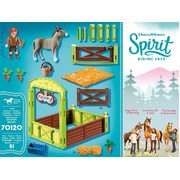 Playmobil Spirit Riding Free Snips & Se?or Carrots with Horse Stall 51pc 70120