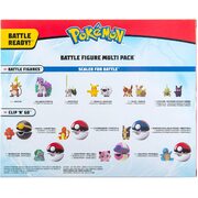 Pokemon Battle Figure Multi Pack 8-Pack (Charmander, Bulbasaur, Squirtle, , Pikachu, Umbreon,
