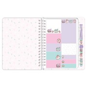 Pusheen The Cat Dessert Notebook, Sticker Notes and Pen Set