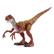 Jurassic World Camp Cretaceous Savage Strike Velociraptor Red Figure