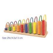Viga Wooden Pretend Toys Learning Maths Bead Frame