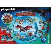 Playmobil How to Train your Dragon Racing: Fishlegs and Meatlug 14pc Playset 70729