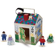 Melissa & Doug Wooden Doorbell House