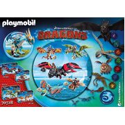 Playmobil How to Train your Dragon Racing Hiccup and Toothless 13pc Playset 70727