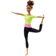 Barbie Made To Move Doll Yellow Top