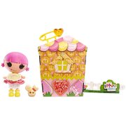 Lalaloopsy Littles Doll Sprinkle Spice Cookie with Pet Cookie Mouse, 7" baker doll