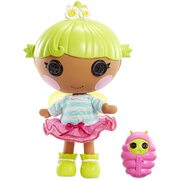 Lalaloopsy Littles Doll Twinkle N. Flutters with Pet Baby Firefly, 7" Fairy doll
