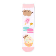 Pusheen The Cat Sock in a Mug Gold Cupcake