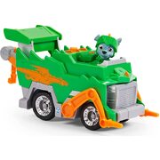 Paw Patrol Rescue Knights Rocky Deluxe Vehicle Action Figure