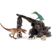 Schleich Dinosaurs Dino set with cave 41461