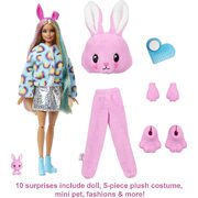 Barbie Cutie Reveal Blonde Doll Pink Bunny 
