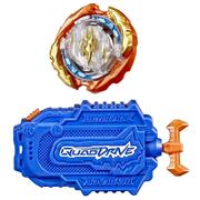 Beyblade Burst Quad Drive Cyclone Fury String Launcher Set (Cyclone Roktavor R7)