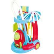 PlayGo My Cleaning Trolley with Power Vacuum Cleaner Role play Toy 