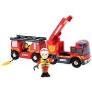 Brio World Emergency Fire Engine 3pcs 33811