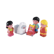 Early Learning Centre Happyland Happy Family Figures With white dog