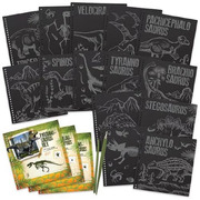 DinosArt Dinosaurs Creative Book Scratch & Sketch