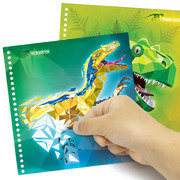 DinosArt Dinosaurs Creative Book Sticker By Number