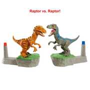 Jurassic World Dominion Rock 'Em Sock 'Em Robots Blue Vs Atrociraptor
