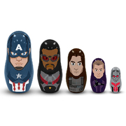 Marvel Team Captain America Civil War Nesting Dolls (5-Cup Set)