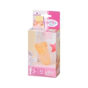 Zapf Creation Baby Born Doll Bottle with Cap - Orange