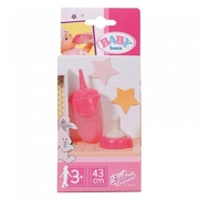 Zapf Creation Baby Born Doll Bottle with Cap - Dark Pink
