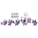 LPS Littlest Pet Shop Surprise Families Mini Pet Pack (Skunks) #52 - #56