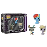 Funko My Little Pony Pocket Pop! Mini Vinyl Figure Tin (3-Pack) #05 Rainbow dash, Discord, Derpy