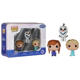 Disney Funko Frozen Pocket Pop! Mini Vinyl Figure Tin (3-Pack) #01 Anna, Olaf, Elsa