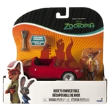 Disney Zootopia Nick's Convertible Car Playset 