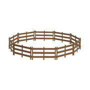 Breyer Classics Horse Accessories Horse Corral Fencing Tan / Brown  1:12 SCALE
