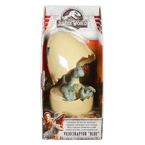 Jurassic World Hatch N Play Dinos Velociraptor Blue Lemony Gem Toys Online