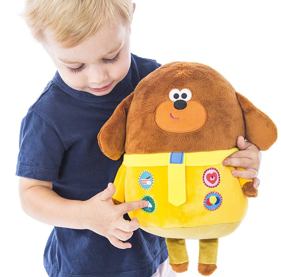 hey duggee talking happy soft toy