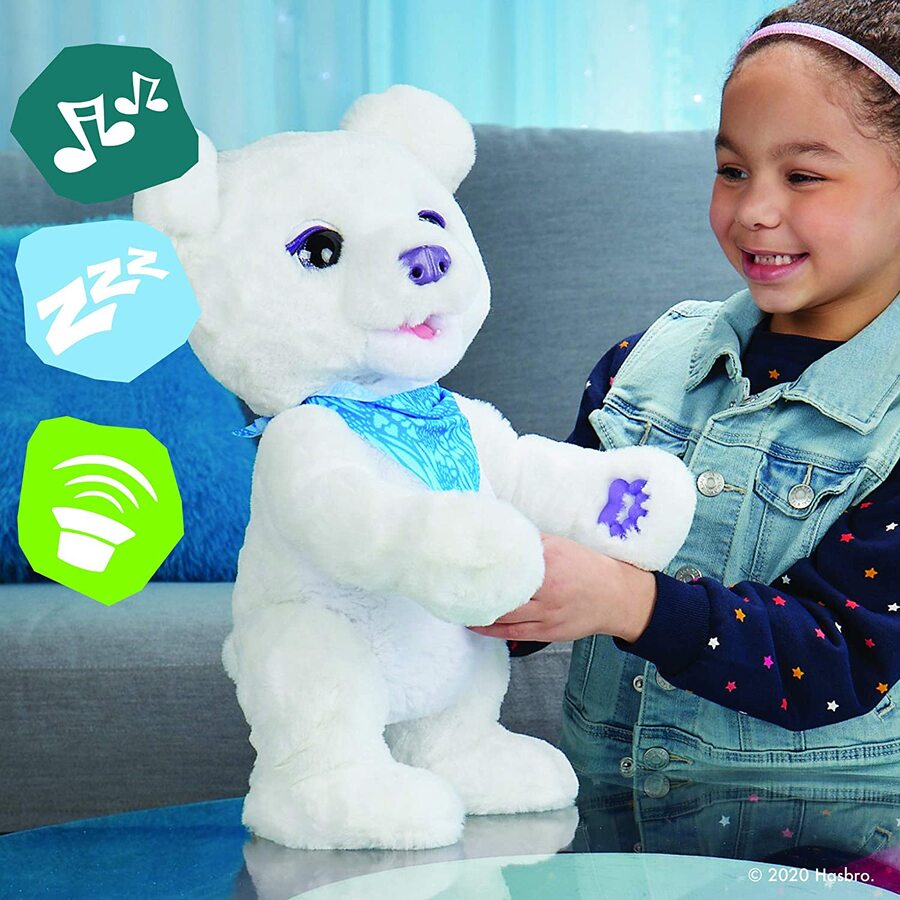 FurReal Polar Bear Cub Interactive Plush Toy Lemony Gem Toys Online