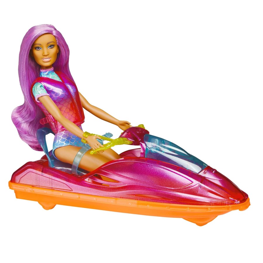 Barbie Dreamtopia Jet Ski Set With Brunette Doll Lemony Gem Toys