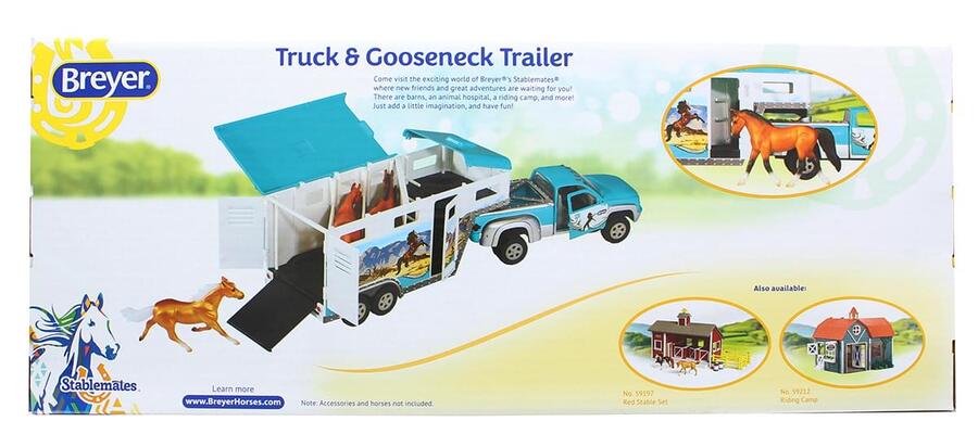 breyer stablemates truck and gooseneck trailer