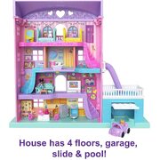 Polly Pocket Pajama Party Sleepover Adventure House Playset
