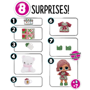 LOL Surprise Holiday Present Surprise (Series 3) limited edition Doll Blue Ball Assorted