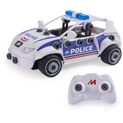 Meccano Junior RC Police Car Building Kit